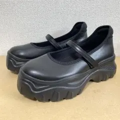 ロッキンホース風 コンバース 厚底メリージェーンシューズ - メルカリ