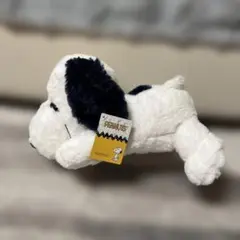 PEANUTSスヌーピーふわふわBIGぬいぐるみ 約35cm ネイビー