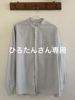ひろたんさん専用　GLOBAL WORK ストライプ 長袖シャツ M