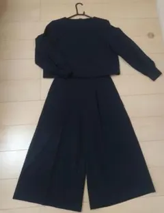 卒業式 入学式　Mila Owen ミラオーウェン セットアップ　ネイビー