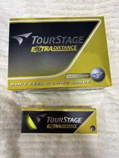 TourStage EXTRA DISTANCE ゴルフボール イエロー　15球のサムネイル