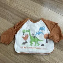 アーロと少年　お食事エプロン　長袖　ディズニー　ベルメゾン