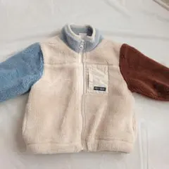 kids/PETIT MAIN/フリースジャケット/ボアジャンバー/ 80サイズ