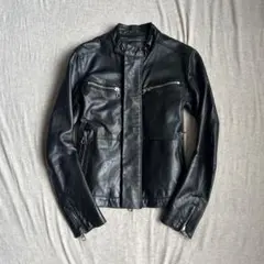Vintage ラムレザーJK Japanese Labelダークウェア 00s