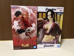 【新品未開封】最新ワンピース フィギュアセット ルフィ　ハンコック