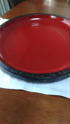 天然木製漆塗りの器（御盆、菓子盆、盛皿）