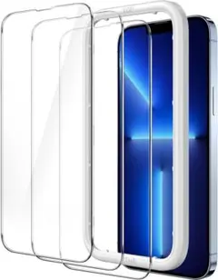 iPhone13 Pro Max 6.7インチ用 全面保護フィルム 強化ガラス