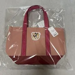 《新品》フェイラー＊オールドテディガール ワッペントートバッグ＊ピンク
