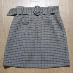チェックスカート ギンガムチェック
