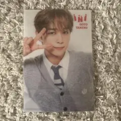 INI 後藤威尊 LAPONE STORE クリアポストカード