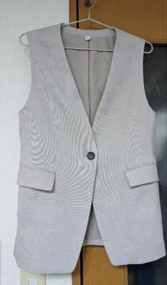 ノーカラーベスト GU ジーユー
