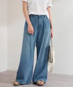 FRAMeWORK 24SS 12oz ワイドデニム 38サイズのサムネイル