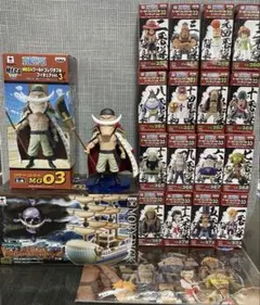 ワンピース ワールドコレクタブルフィギュア 白ひげ海賊団　セット売り