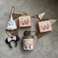 美品⭐︎ディズニーリゾート 40周年 カプセルトイ 4種セット 5個