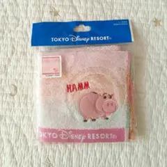 東京ディズニーリゾートトイストーリーハムミニタオル新品未使用