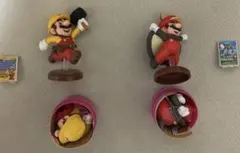 【値下げしました！】マリオチョコエッグ　ビルダー&ムササビマリオセット