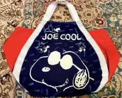 美品　SNOOPY プレミアム　バルーントートバック　エコバッグ大容量