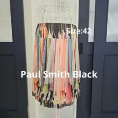 Paul Smith Black_ハンガー柄 フレアひざ丈スカートのサムネイル