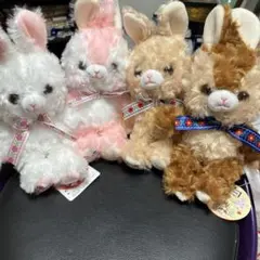 ロージーバニー　チロルぬいぐるみ全4種コンプリートセット