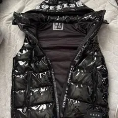RTEG フード付き黒ベスト