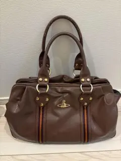 Vivienne Westwood オーブレザーハンドバッグ