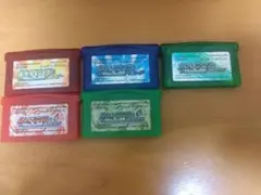 電池交換済みルビー サファイア エメラルド・ファイアレッドリーフグリーン セット