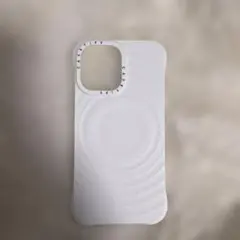 casetify iPhone17 ウェーブシリコンケース　ホワイト Amazon.co.jp: CASETiFY ウェーブ シリコン iPhone 17 Pro ケース [波