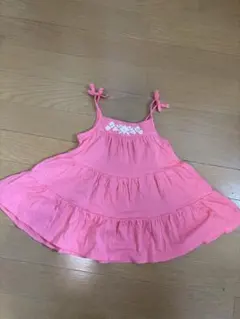 ピンク フリル キャミソール ワンピース babyGAP