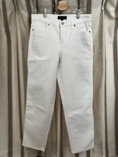 【未使用】BANANA REPUBLIC 白　デニム　26/2