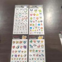ク*︎様 たまごっち 4size STICKER 4種セット シール ステッカー