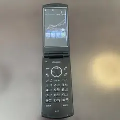 docomo N-01F 折りたたみ式 携帯電話 ブラック