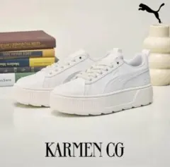 PUMA KARMEN CG ホワイト スニーカーのサムネイル