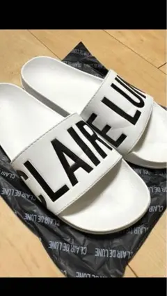 CLAIR DE LUNE クレールドルナ サンダル ホワイト