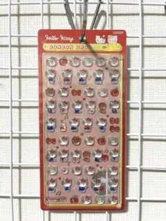 ボンボンドロップシール　サンリオミニ　赤キティ