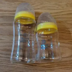 哺乳瓶 スマートエンジェルガラスタイプ240ml&160ml 2本セット