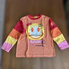 HOMEBOYS スマイルプリント 長袖カットソー 130