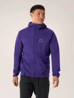 ARC'TERYX マウンテンパーカー パープル スコーミッシュ - メルカリ