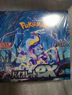 ポケモンカードゲーム バイオレットex BOX 新品未開封