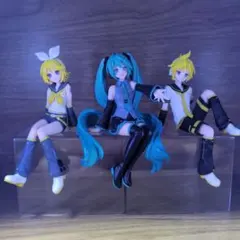 フリューくじ　初音ミク　ぬーどるストッパーフィギュアA.B.C賞セット
