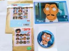 名探偵コナン　ビッグクリアカード　キャラバッジコレクション　毛利小五郎