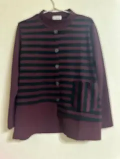 「Creald 」新品　異素材組み合わせ長袖トップス