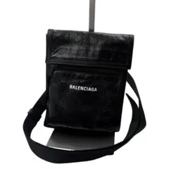 BALENCIAGA バレンシアガ エクスプローラー ショルダーバッグ ブラックのサムネイル