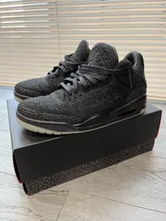 Air Jordan 3 ブラック ニット