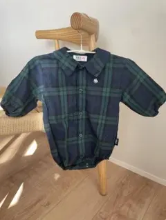 POLO Baby チェック柄ロンパース 70
