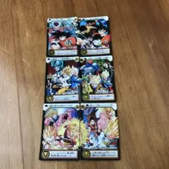 【当時物】ドラゴンボールカード 6枚セット