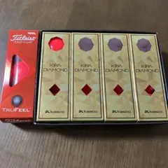 ゴルフボール　キャスコKIRA ダイヤモンド （9球）&タイトリスト（3球）