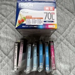 EPSON 純正インクカートリッジ IC6CL70L 6色パックのサムネイル
