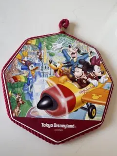 東京ディズニーランド ミッキー ミニー 鍋敷き 壁掛け タイル レトロ