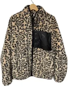 レオパード フリースジャケット