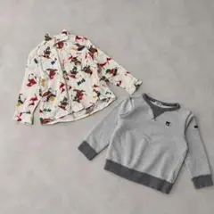ミキハウス　mikihouse ダブルビー　トップス　トレーナー　シャツ　長袖のサムネイル